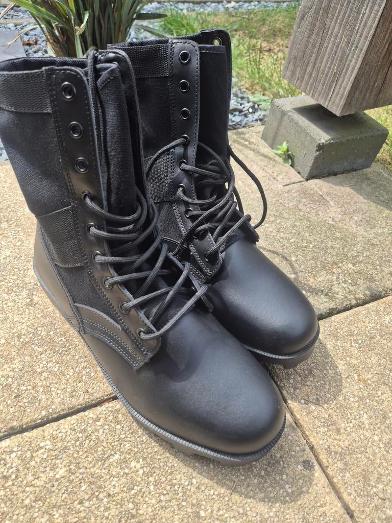 Fostex Jungle Legerkisten Zwart Maat 45, Ophalen of Verzenden, Zo goed als nieuw, Zwart, Boots