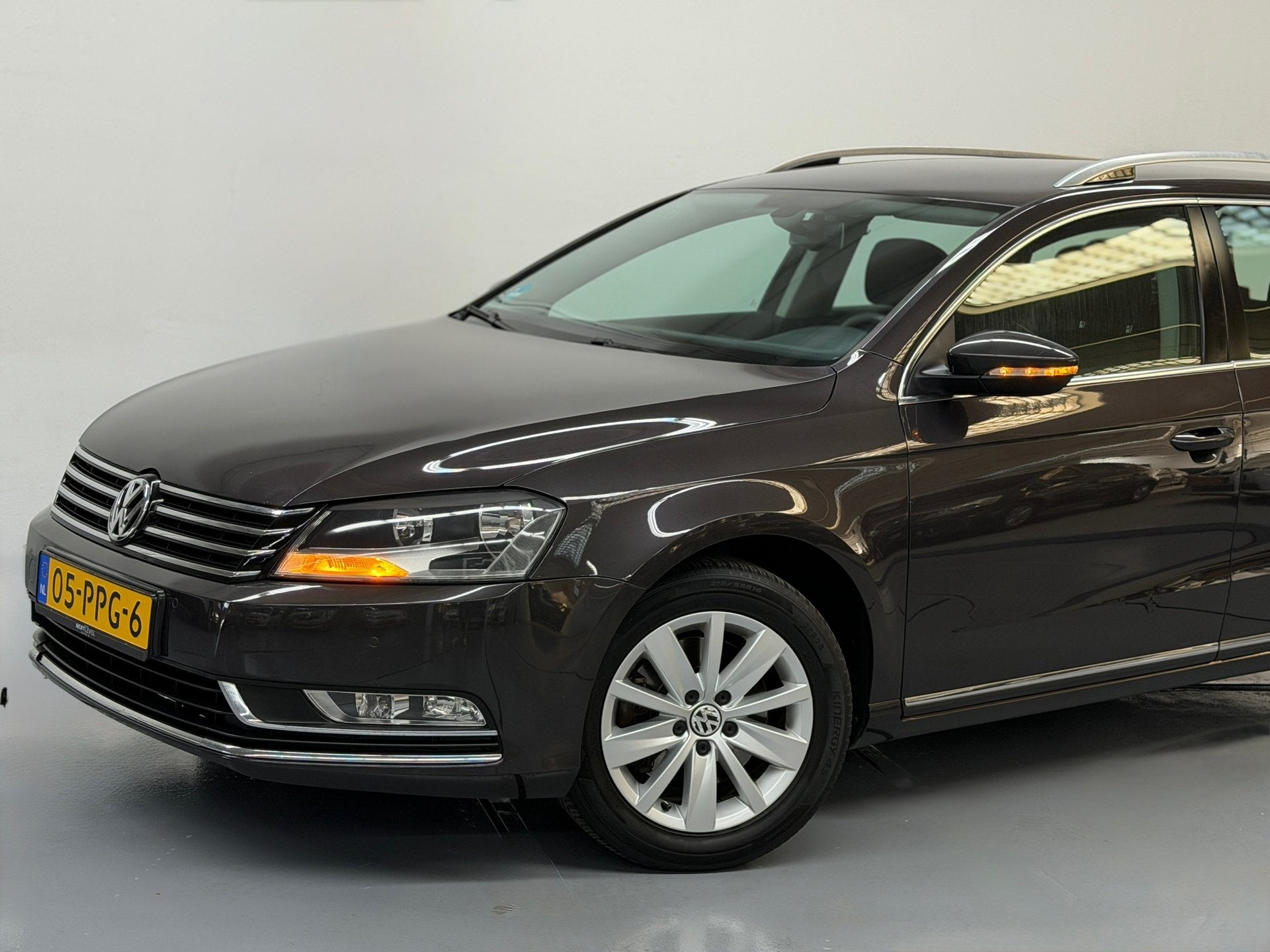 Volkswagen Passat Variant 1.4 TSI Comfortline BlueMotion Aut, Euro 5, Stof, Gebruikt, Bruin