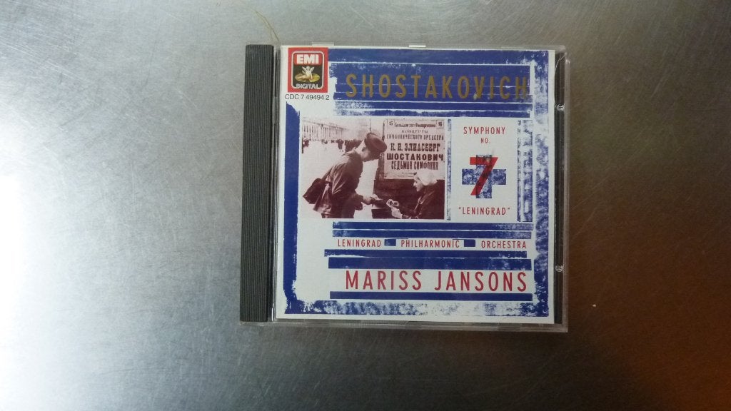 Shostakovich Symphony No. 7 "Leningrad"- Mariss Jansons, Ophalen of Verzenden, Zo goed als nieuw, Album, Overige typen
