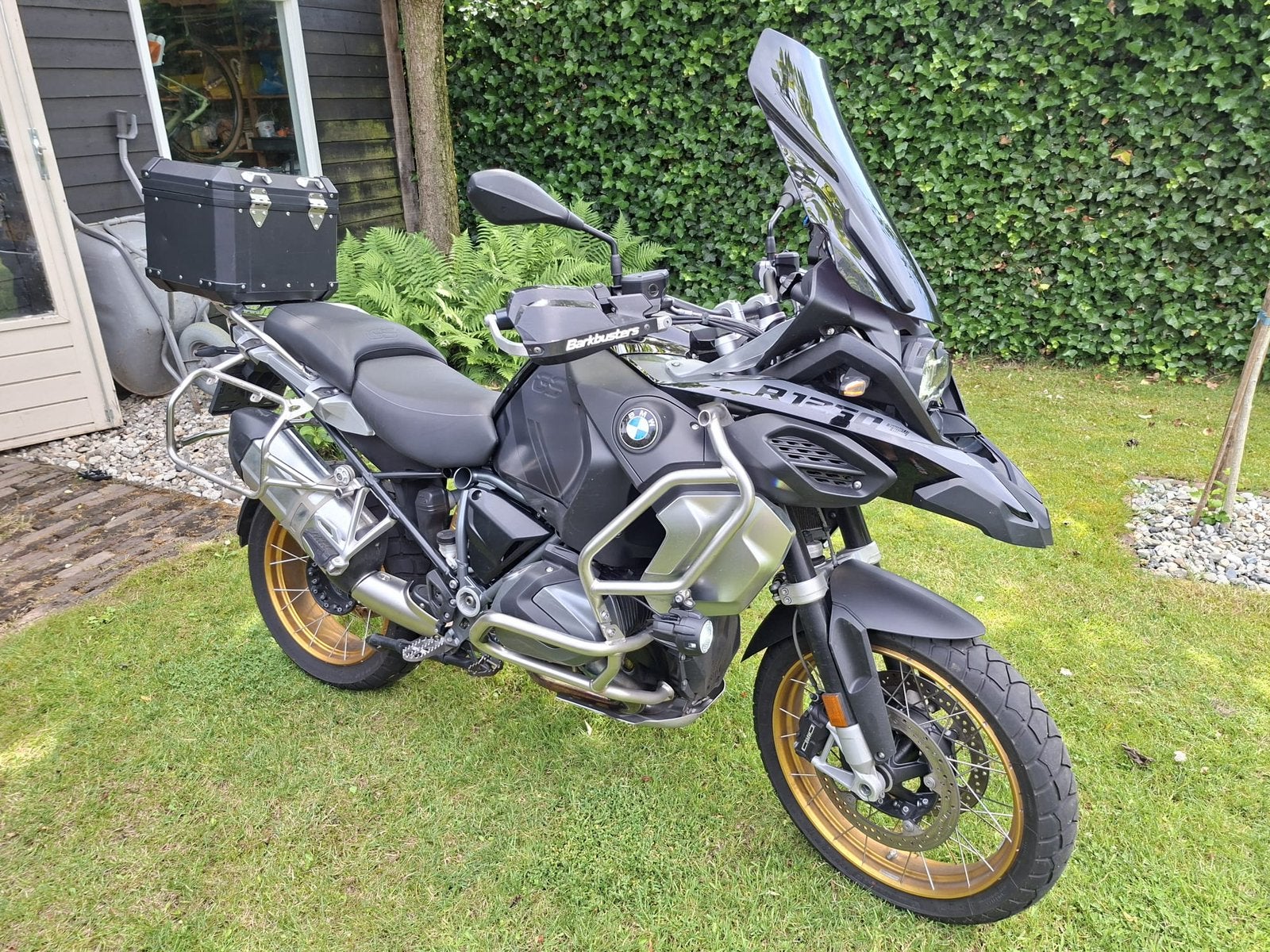 BMW R 1250 GS Triple Black - 2021 - 25.000 km met koffers, Motoren, Ophalen of Verzenden