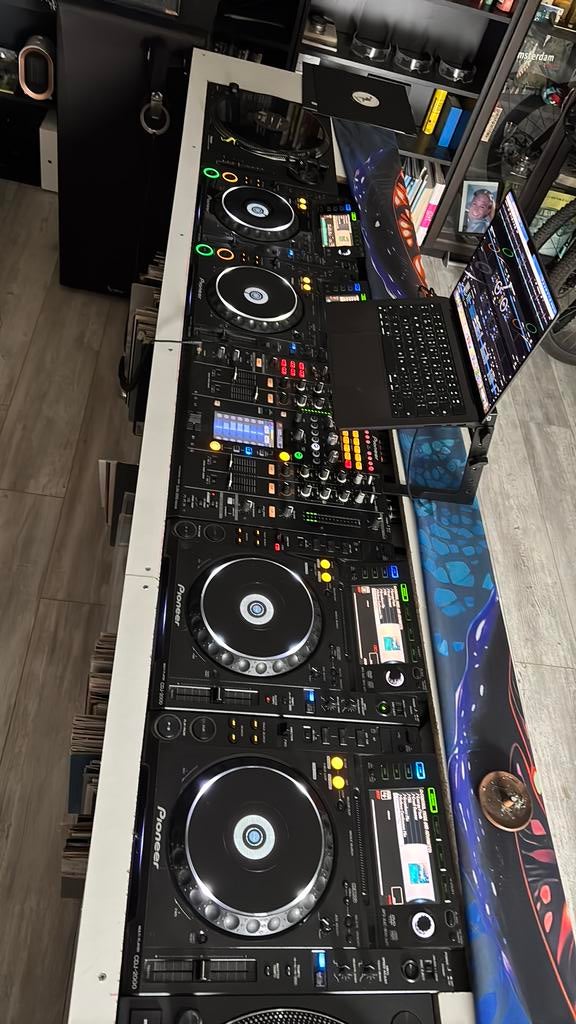 Pioneer DJ-set: 4x CDJ-2000 & DJM-2000 nexus, Ophalen, Gebruikt, Dj-set, Pioneer