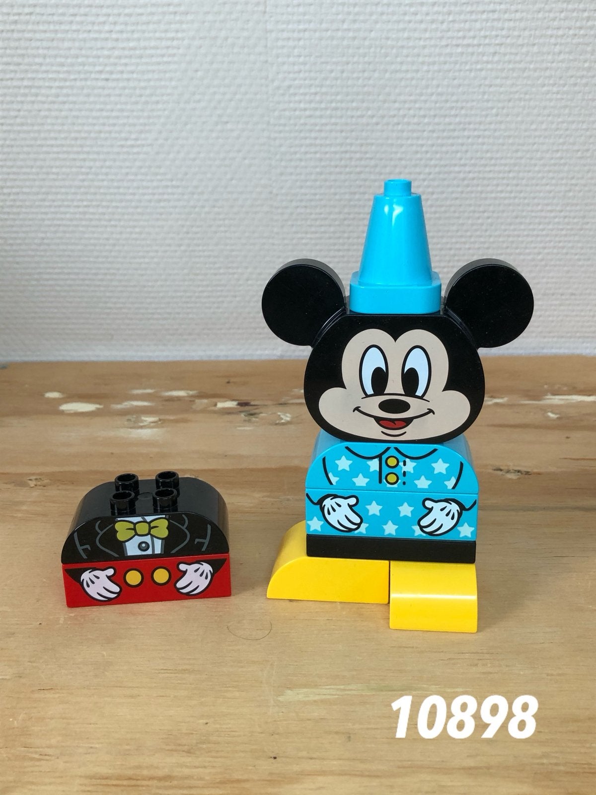 Duplo Mickey mouse blokken 10898 (compleet) 7, Ophalen of Verzenden, Zo goed als nieuw, Complete set, Duplo