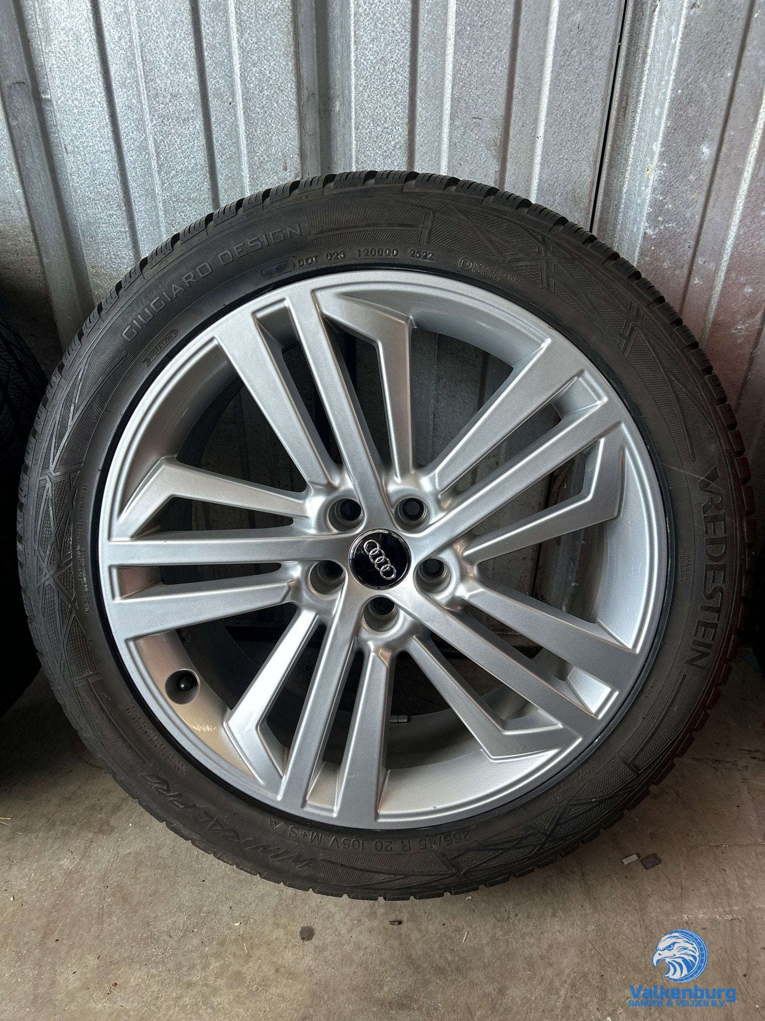 8mm! Originele Audi Q5 SQ5 80A 20 inch velgen 5x112 winterba, Auto-onderdelen, Banden en Velgen, Gebruikt, 255 mm, -, -