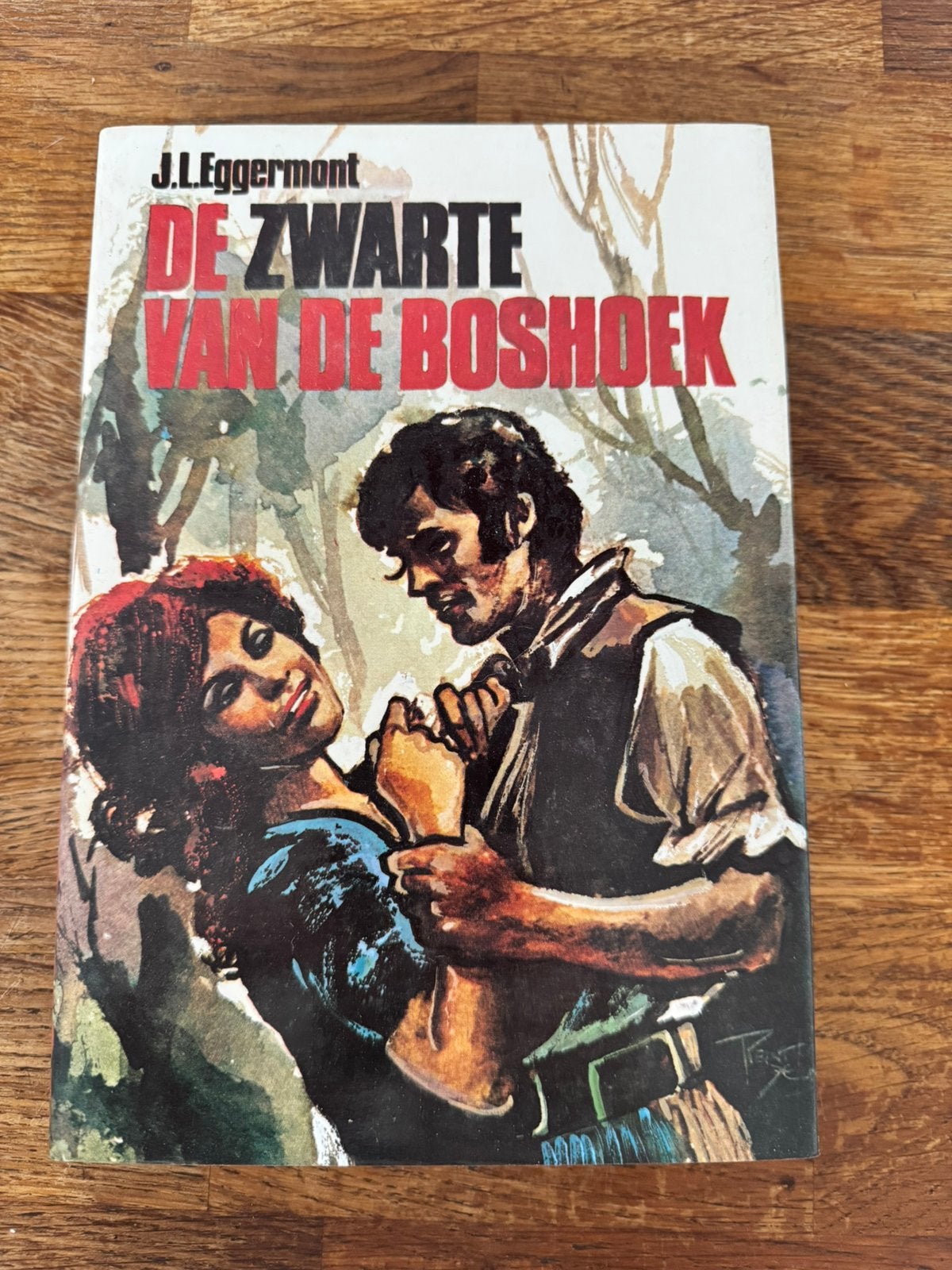 Boek De Zwarte van de Boshoek - J.L. Eggermont, Ophalen of Verzenden, Zo goed als nieuw, L.J. Eggemont, Nederland
