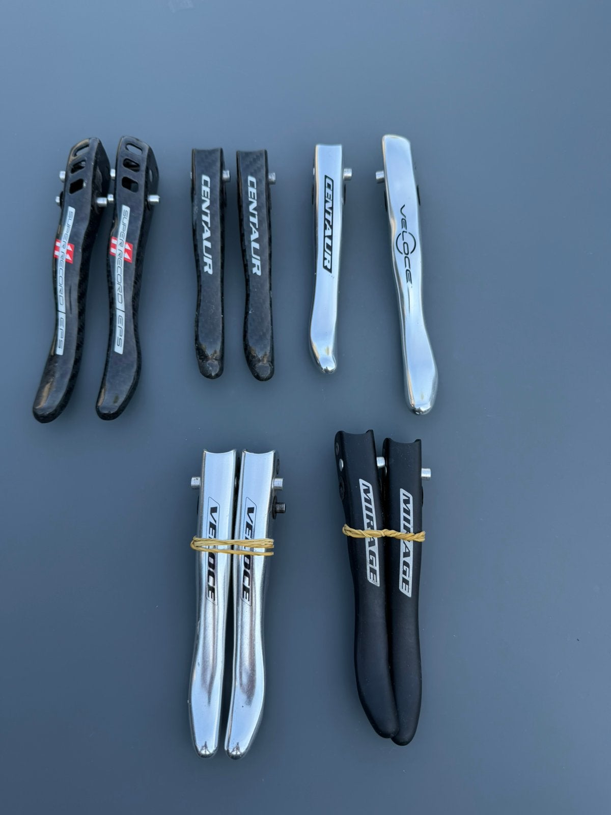 Campagnolo remhendels, Ophalen of Verzenden, Zo goed als nieuw, Carbon