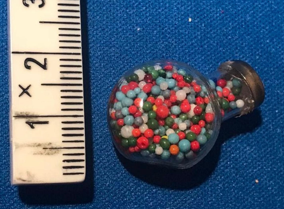 Miniatuur Snoeppot Poppenhuis, Ophalen of Verzenden, Zo goed als nieuw, Poppenhuis