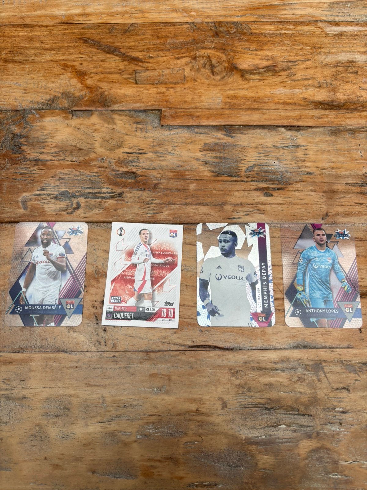 Olympique Lyon Voetbalkaartjes - Topps Match Attax, Ophalen of Verzenden, Zo goed als nieuw