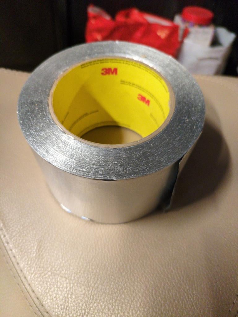3M Aluminium Tape - Sterke en Duurzame Afplaktape, Doe-het-zelf en Verbouw, Ventilatie en Afzuiging, Zo goed als nieuw, Ophalen of Verzenden