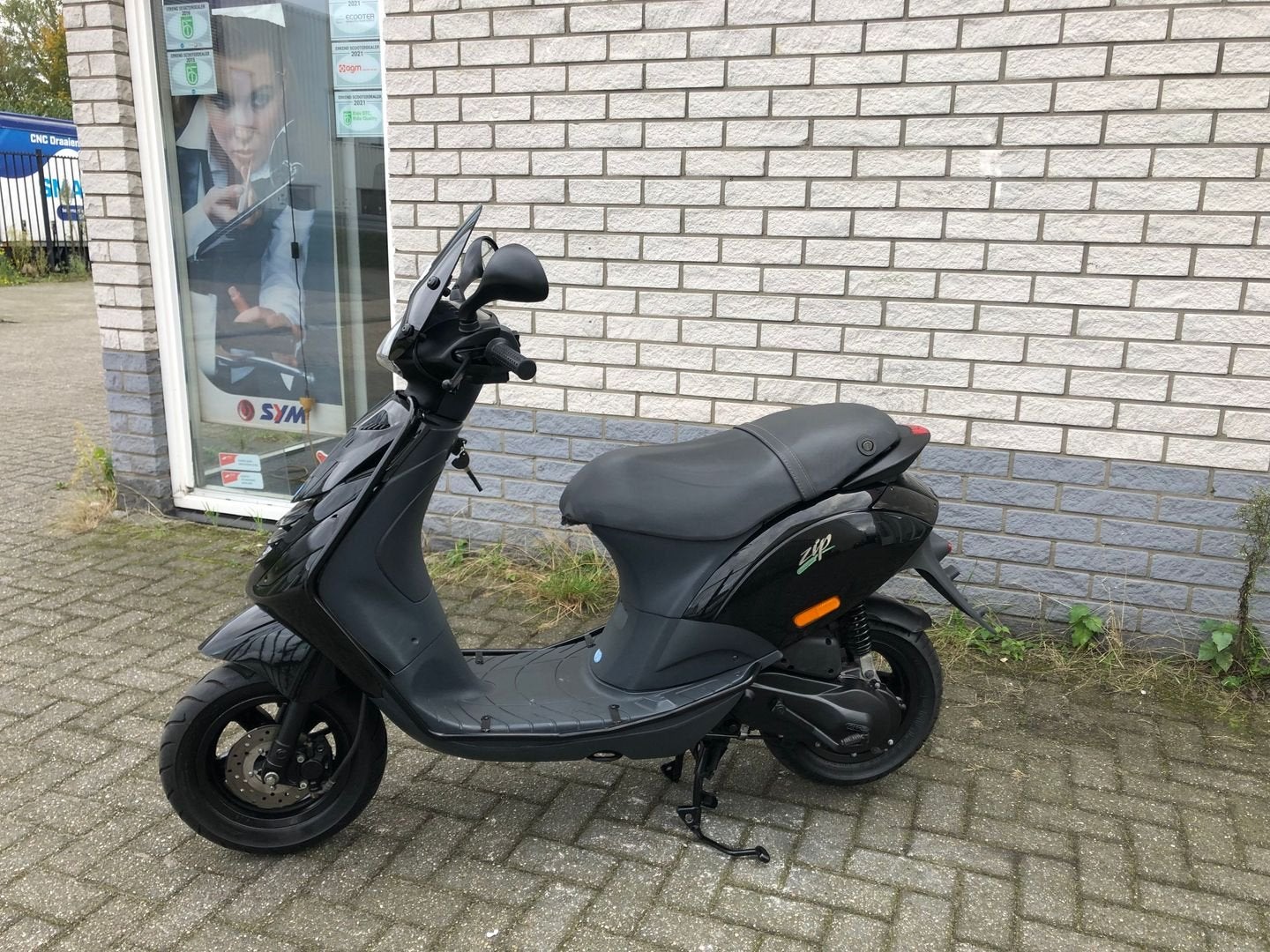 GAVE PIAGGIO ZIP SP BROM 45 2-T BLACK ON BLACK BJ2004 5000KM, PIAGGIO, Onbekend, Onbekend, Piaggio