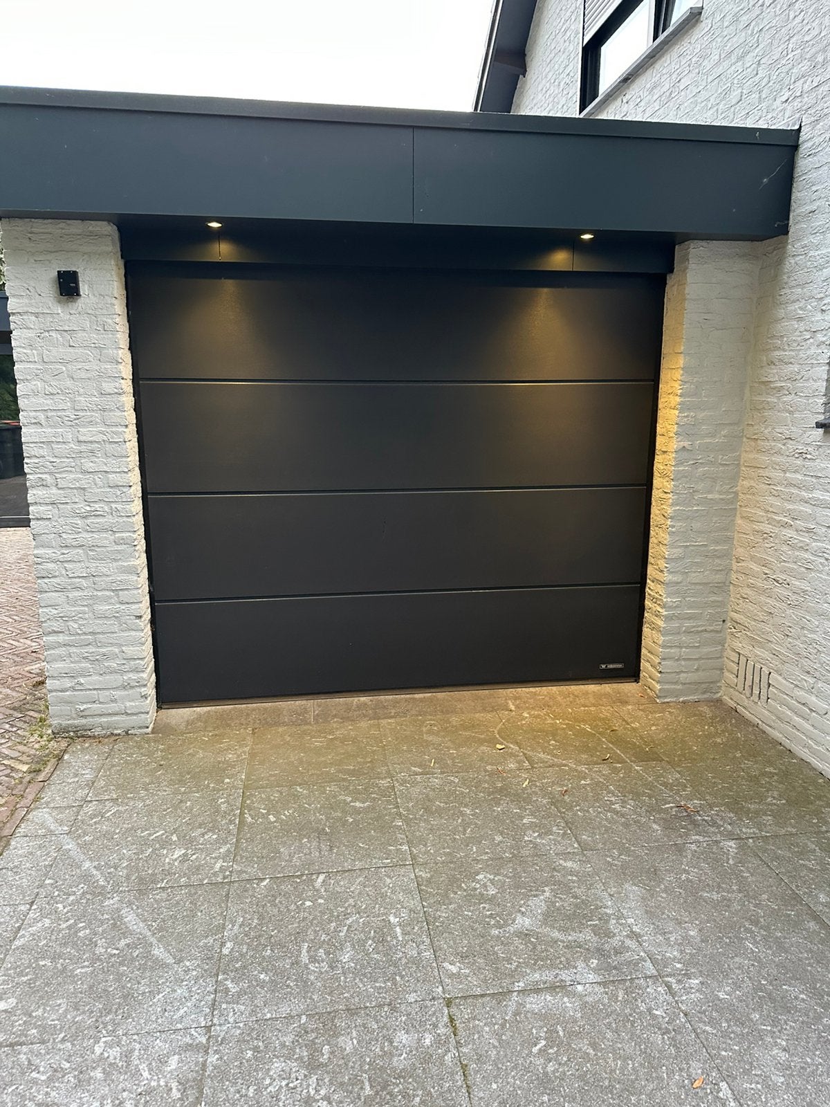 Elektrische garagedeur, Doe-het-zelf en Verbouw, Deuren en Horren, Ophalen, Kunststof, 120 cm of meer, Garagedeur