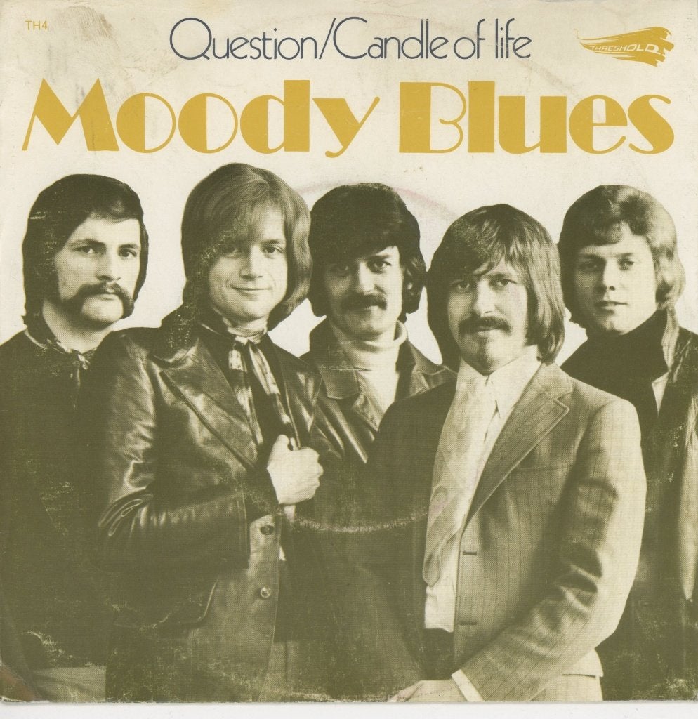 S The Moody Blues - Question, Gebruikt, Verzenden, 7 inch, Beschermende buitenhoes