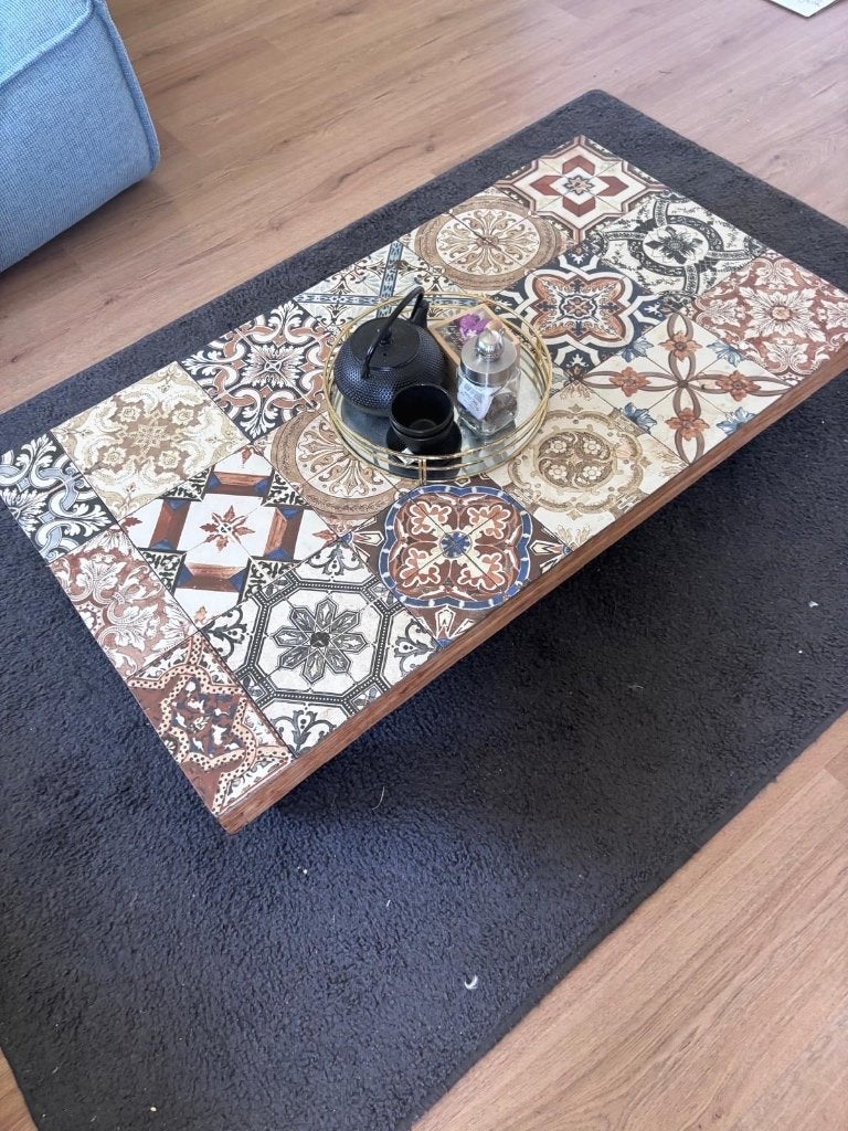 Salon tafel, Ophalen, Rechthoekig, 100 tot 150 cm, 50 tot 100 cm