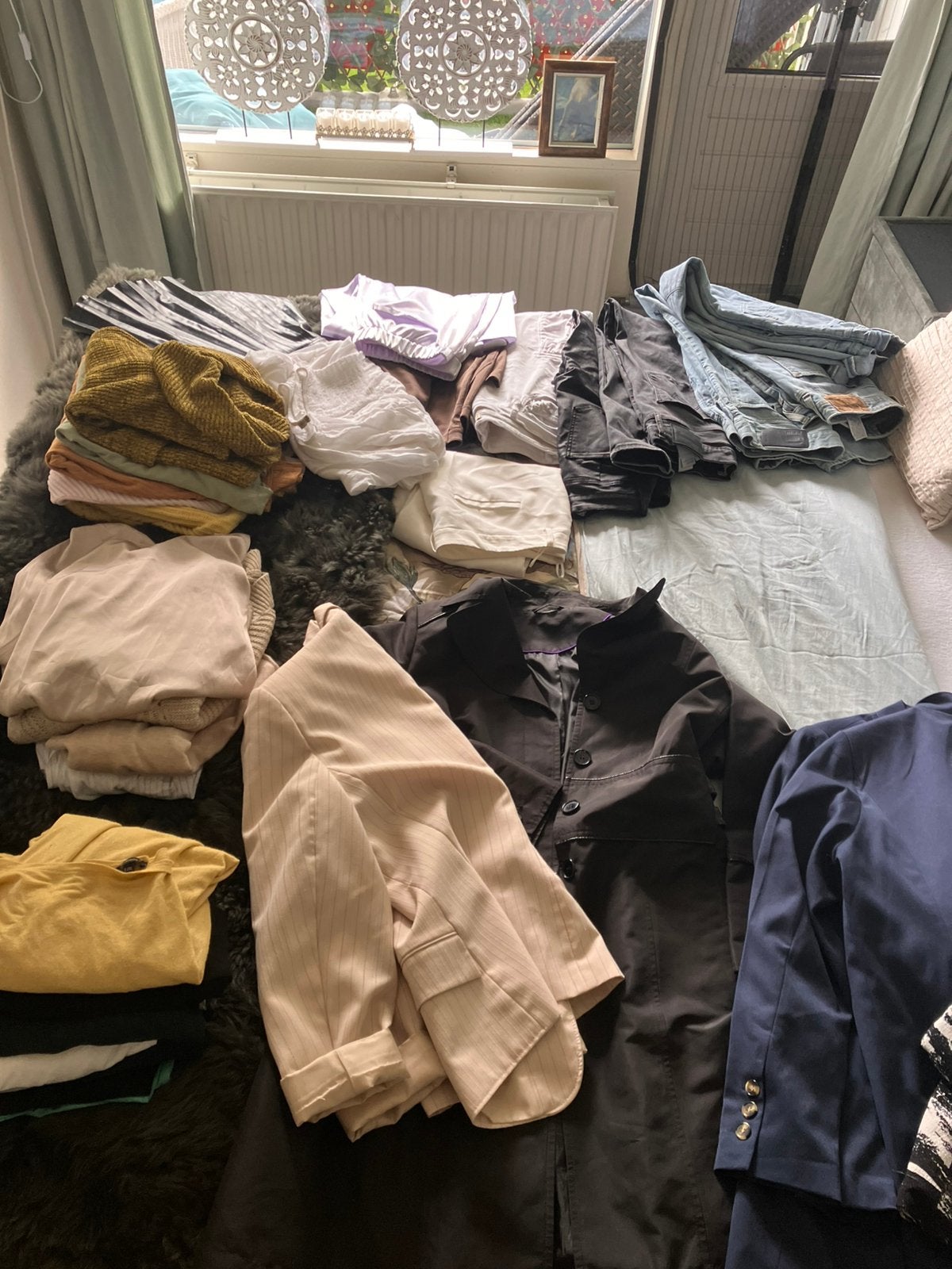 33 stuks kleding 44/46, Ophalen of Verzenden, Zo goed als nieuw, Maat 42/44 (L)