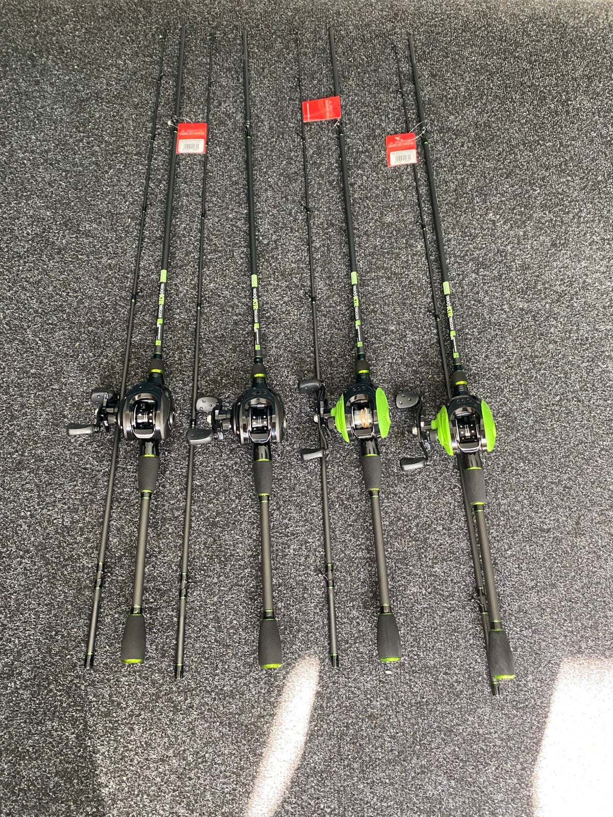 Arca Tricksy XTR Baitcaster Combo 2m 0-90 gram incl draad, Nieuw, S, H, Complete set