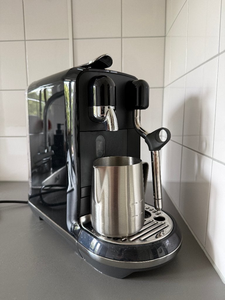 Sage Nespresso Creatista Uno SNE500BKS, Witgoed en Apparatuur, Koffiezetapparaten, Ophalen, Koffiepads en cups, Gebruikt, Koffiemachine