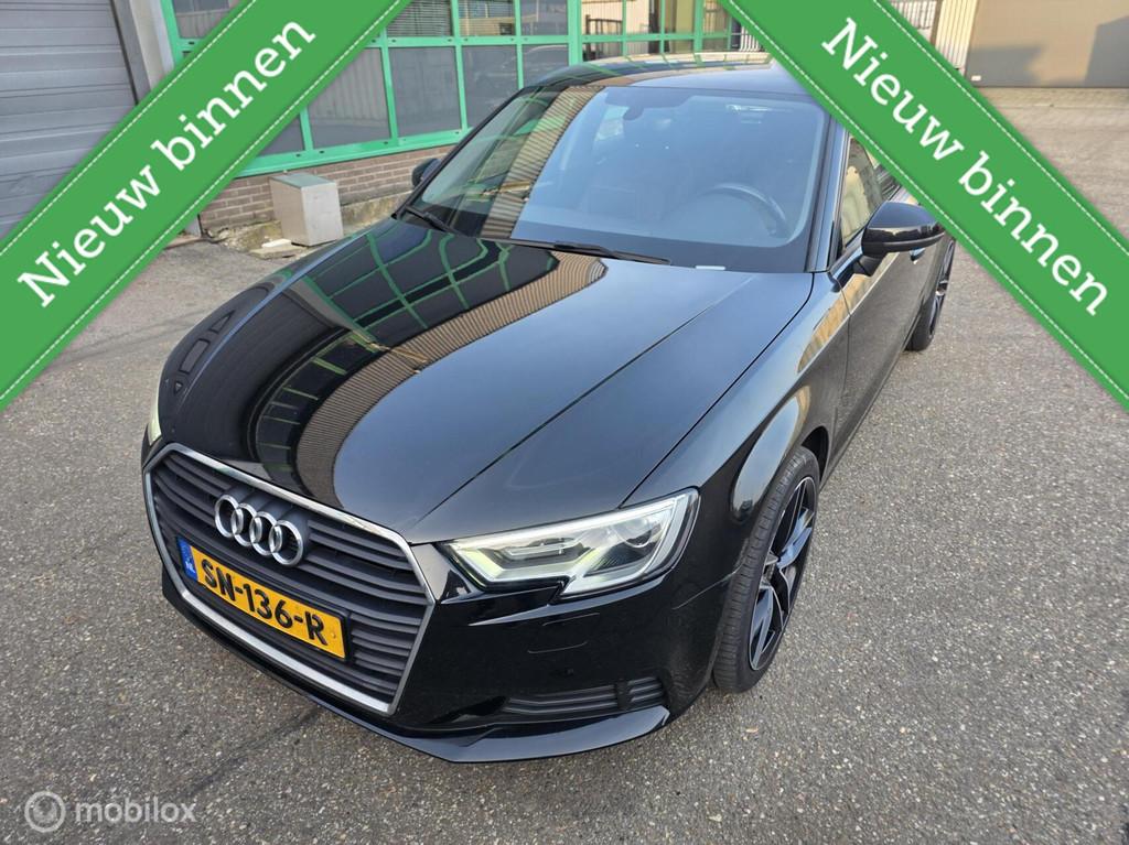 Audi A3 Sportback 1.0 TFSI Design Pro Line 2018,NAP *, Euro 6, Zwart, Origineel Nederlands, Bedrijf