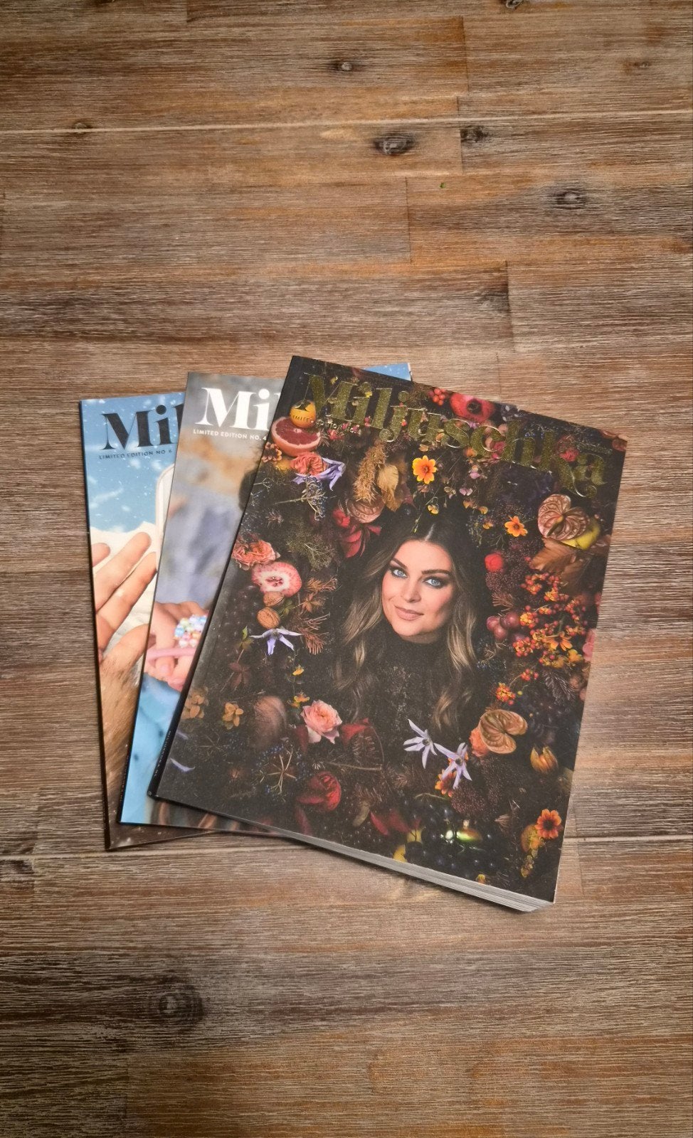 3 Miljuschka Limited Edition Tijdschriften (nrs. 3, 4, 6), Ophalen of Verzenden, Zo goed als nieuw, Overige typen