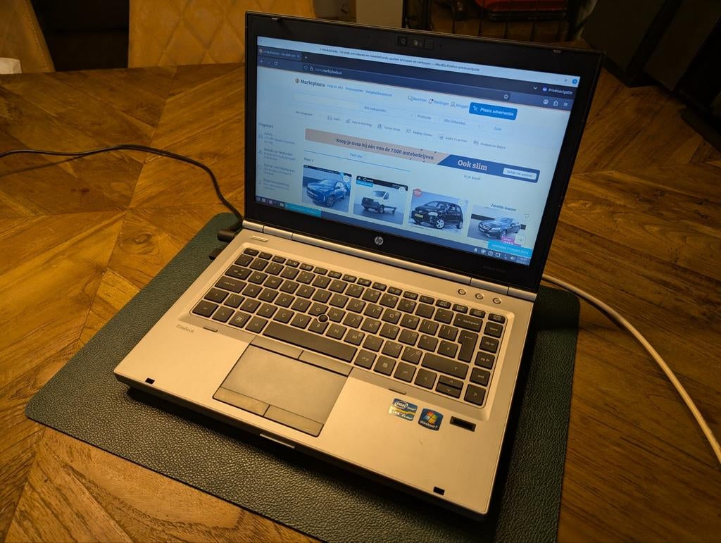 HP EliteBook 8460p i5-2540M 4GB RAM 500GB HDD Linux Mint, Gebruikt, HDD, 2 tot 3 Ghz, Qwerty