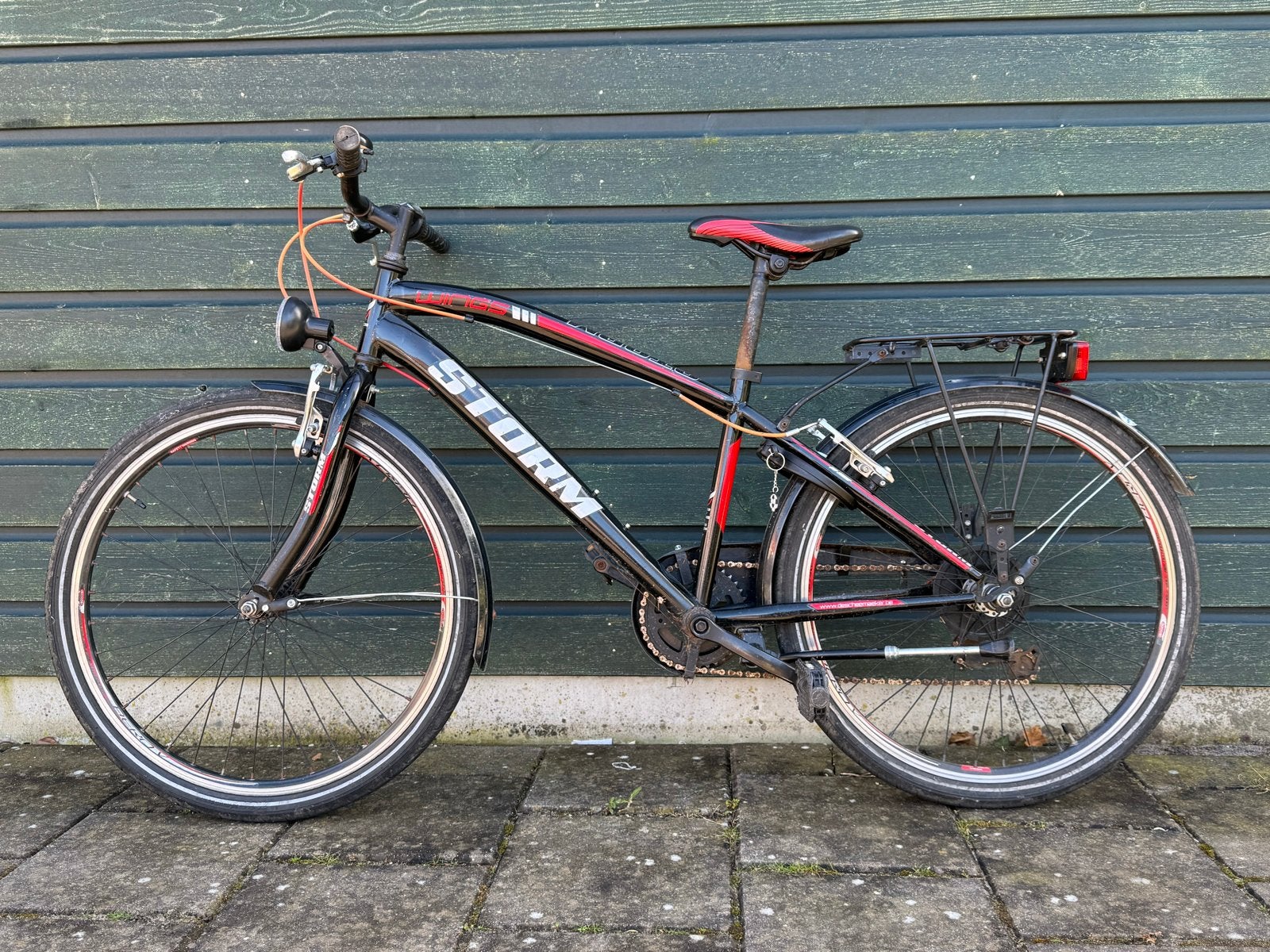 Storm fiets 24 inch - mountainbike, Fietsen en Brommers, Ophalen, Zo goed als nieuw, Velgrem, 20 inch of meer