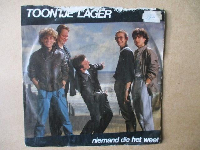 s0579 toontje lager - niemand die het weet, Ophalen, Gebruikt, Overige genres, 7 inch