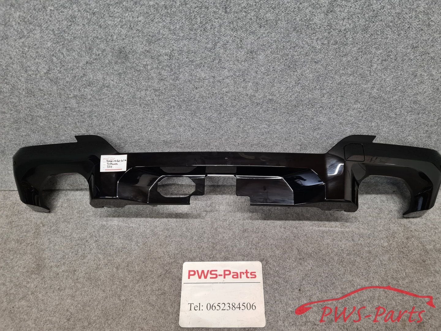 BMW X3 G01 LCI M-PAKKET ACHTERBUMPER M DIFFUSER ORIGINEEL