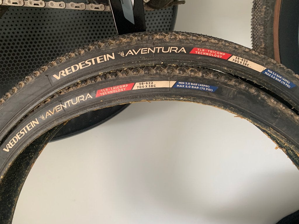 Vredestein aventura gravelband 38mm tlr, Ophalen of Verzenden, Gebruikt, Gravelbike