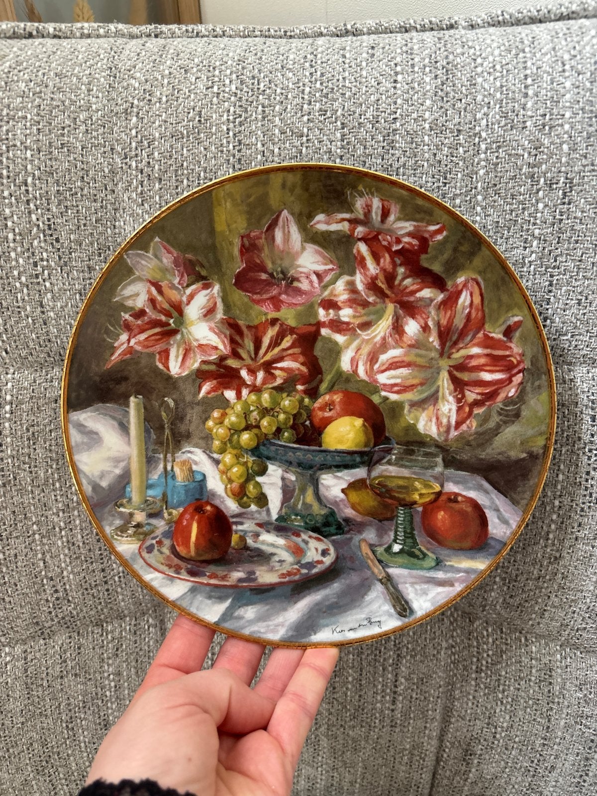 5 Mosa Wandborden Kees van den Berg - Klassiek Hollands, Ophalen of Verzenden