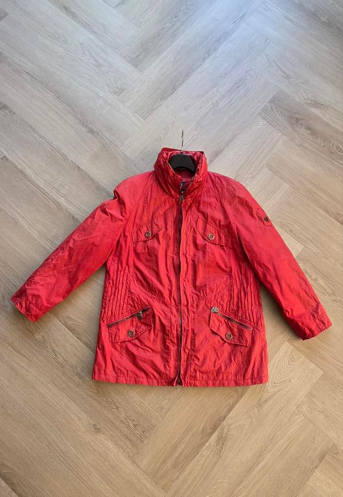 Barbara Lebek zomerjas, Ophalen of Verzenden, Zo goed als nieuw, Maat 42/44 (L), Rood