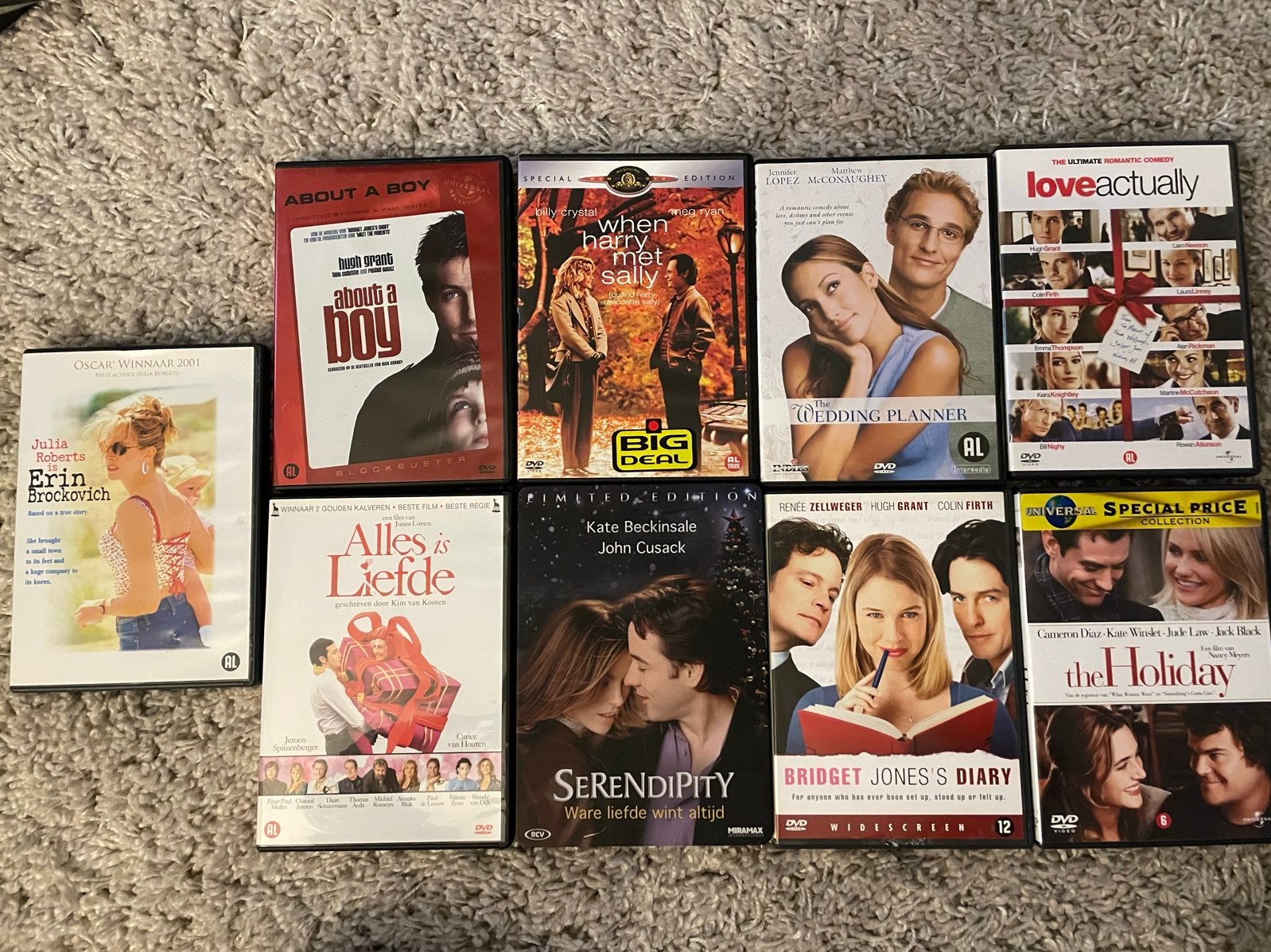DVD Collectie: Romantische Komedies & Drama's (10 films), Cd's en Dvd's, Dvd's | Komedie, Gebruikt, Romantische komedie, Inclusief doosje