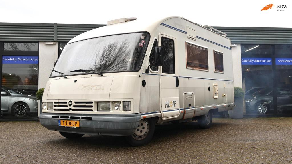 Pilote Galaxy 76MX |FIAT|HEFBED|CAMERA|NW.APK, Caravans en Kamperen, Campers, Integraal, Pilote, Bedrijf, Navigatie