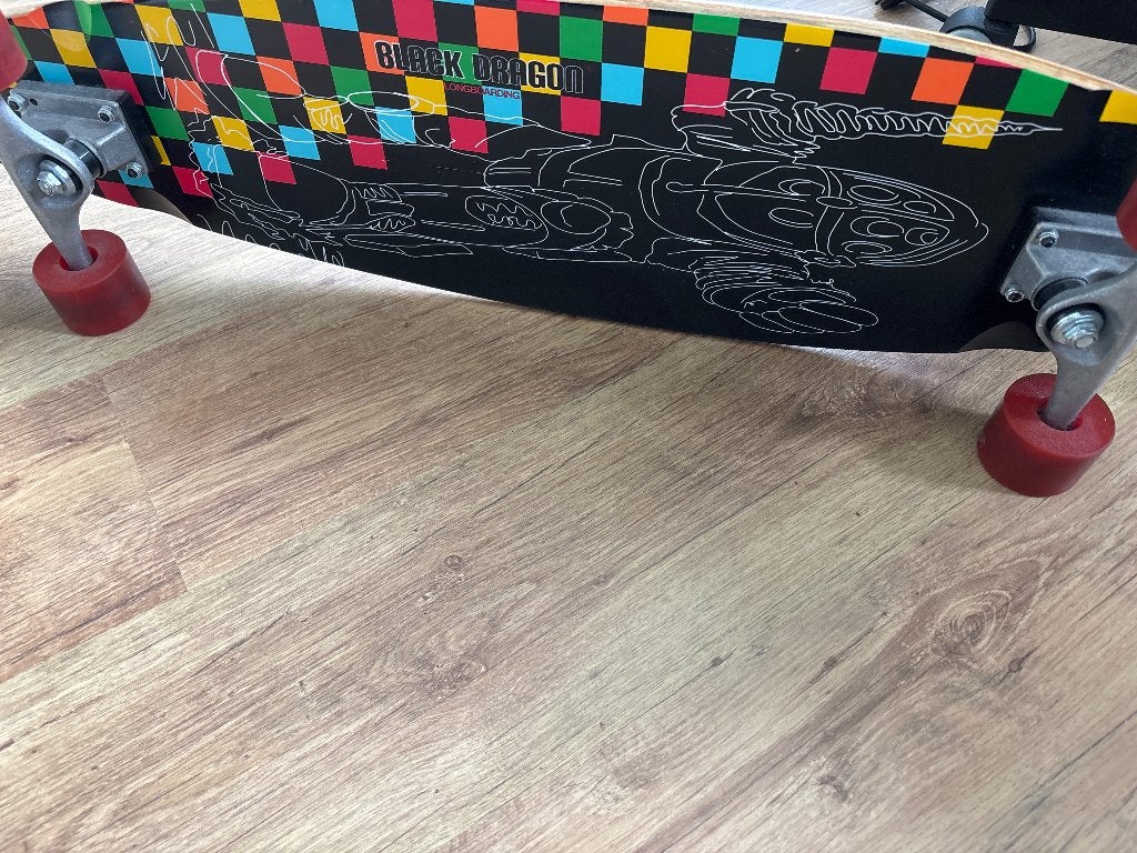 Longboard black dragon, Ophalen, Zo goed als nieuw, Overige typen, Longboard