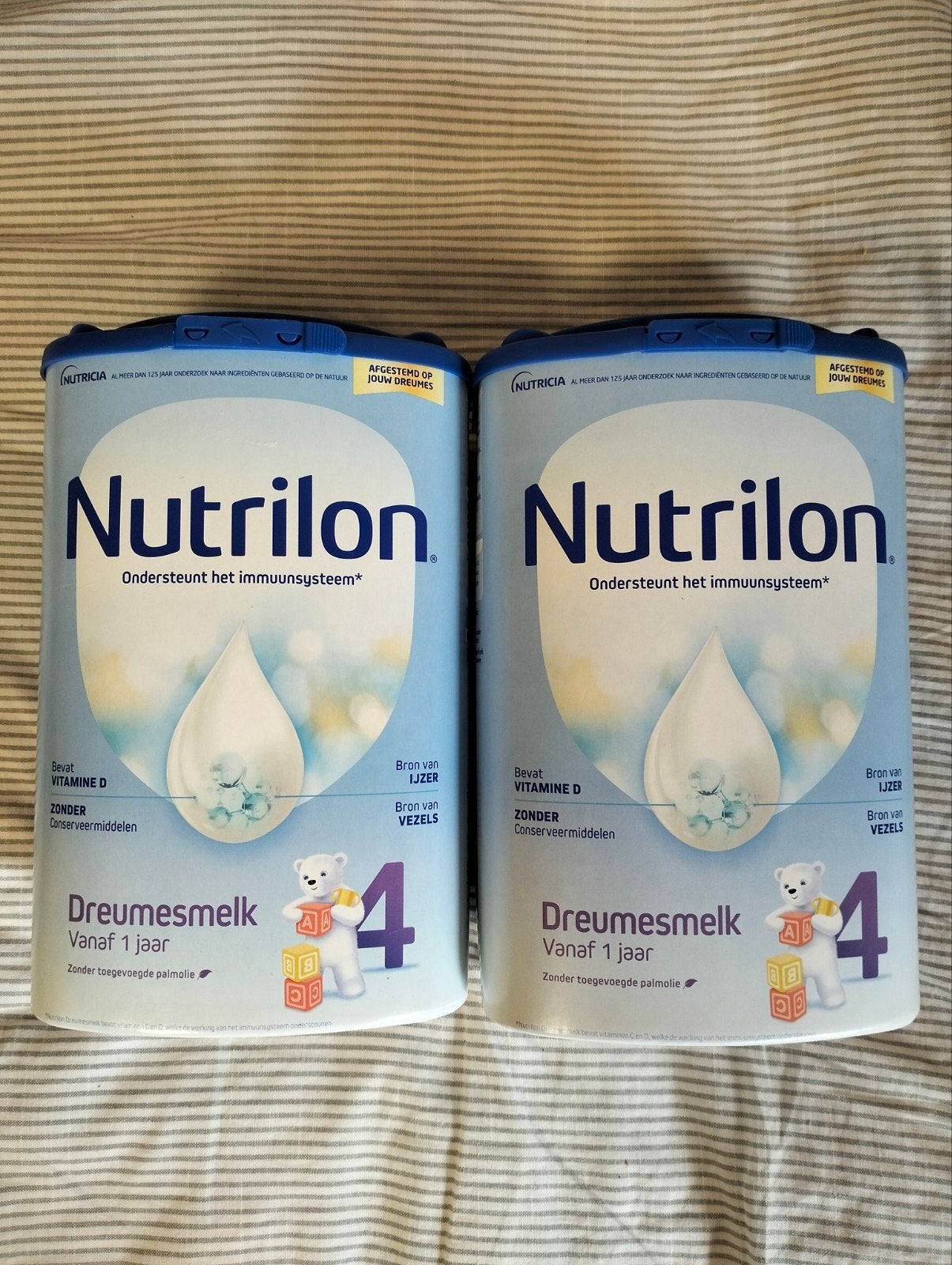 Nieuwe Nutrilon Dreumesmelk 4 - 2x800g, Ophalen of Verzenden, Nieuw, Babyvoedingmaker, Nutrilon
