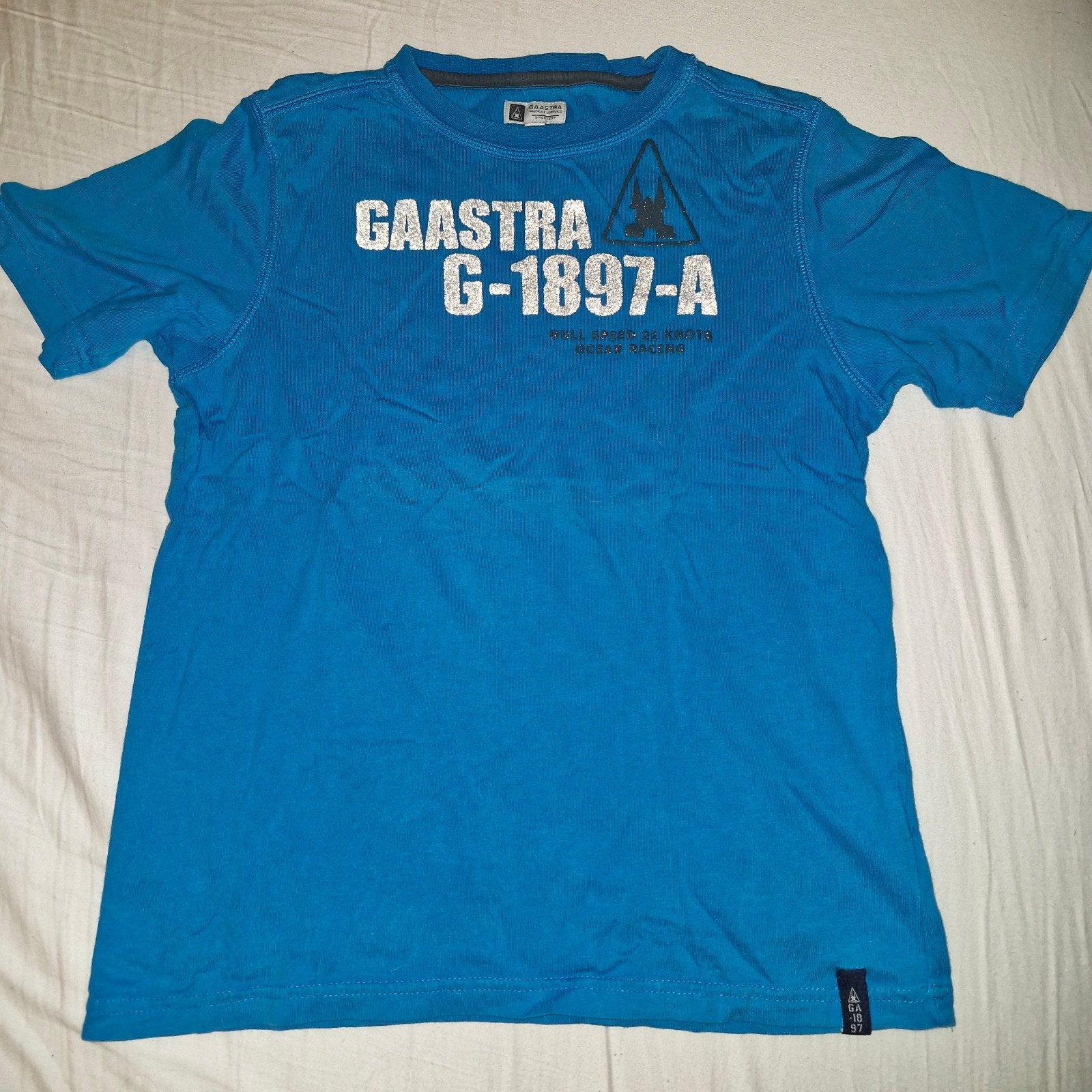 Gaastra shirt maat 152, blauw, in goede staat, Kinderen en Baby's, Ophalen of Verzenden, Shirt of Longsleeve, Jongen, Gaastra