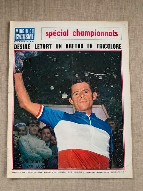 Miroir du cyclisme Special Championnats No 90 Aout 1967, Verzamelen, Ophalen of Verzenden, Zo goed als nieuw, Overige sporten