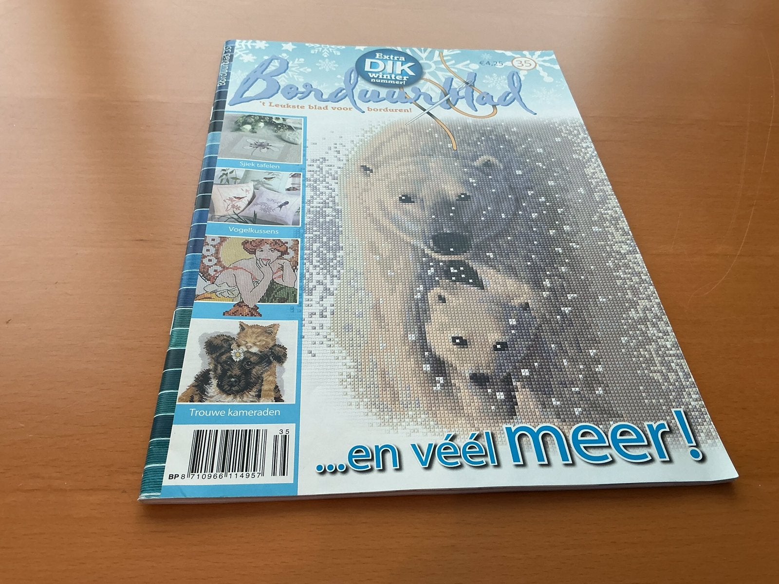 Borduurblad, Ophalen of Verzenden, Zo goed als nieuw