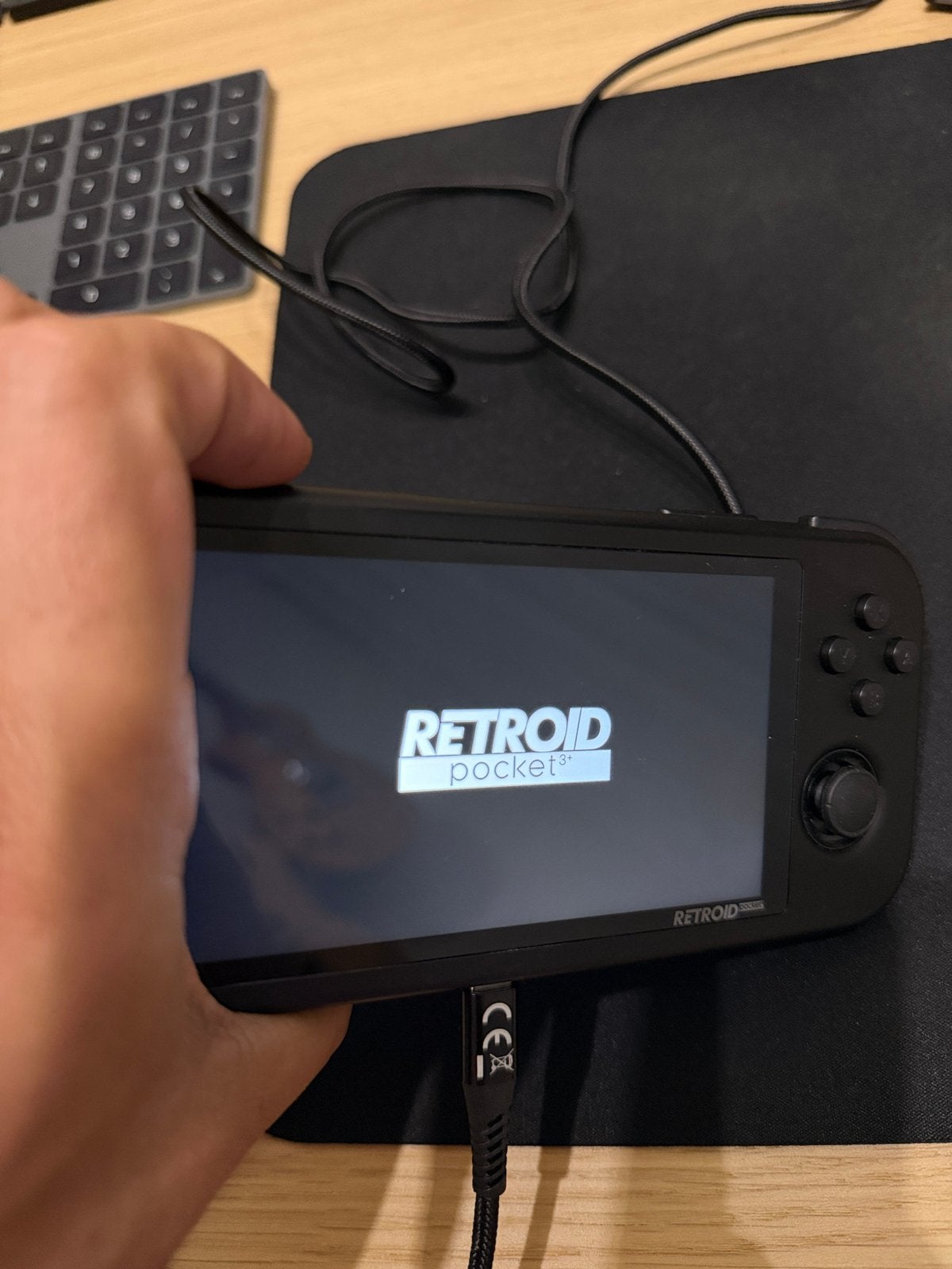 Retroid Pocket 3+ | Zwart | Android Retro Handheld, Computers en Software, Joysticks, Ophalen of Verzenden, Zo goed als nieuw