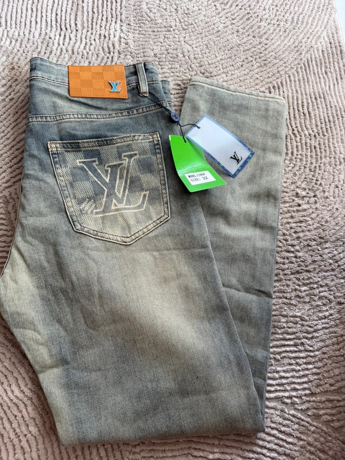 Louis viton, Kleding | Heren, Ophalen of Verzenden, Nieuw, Blauw, W32 (confectie 46) of kleiner