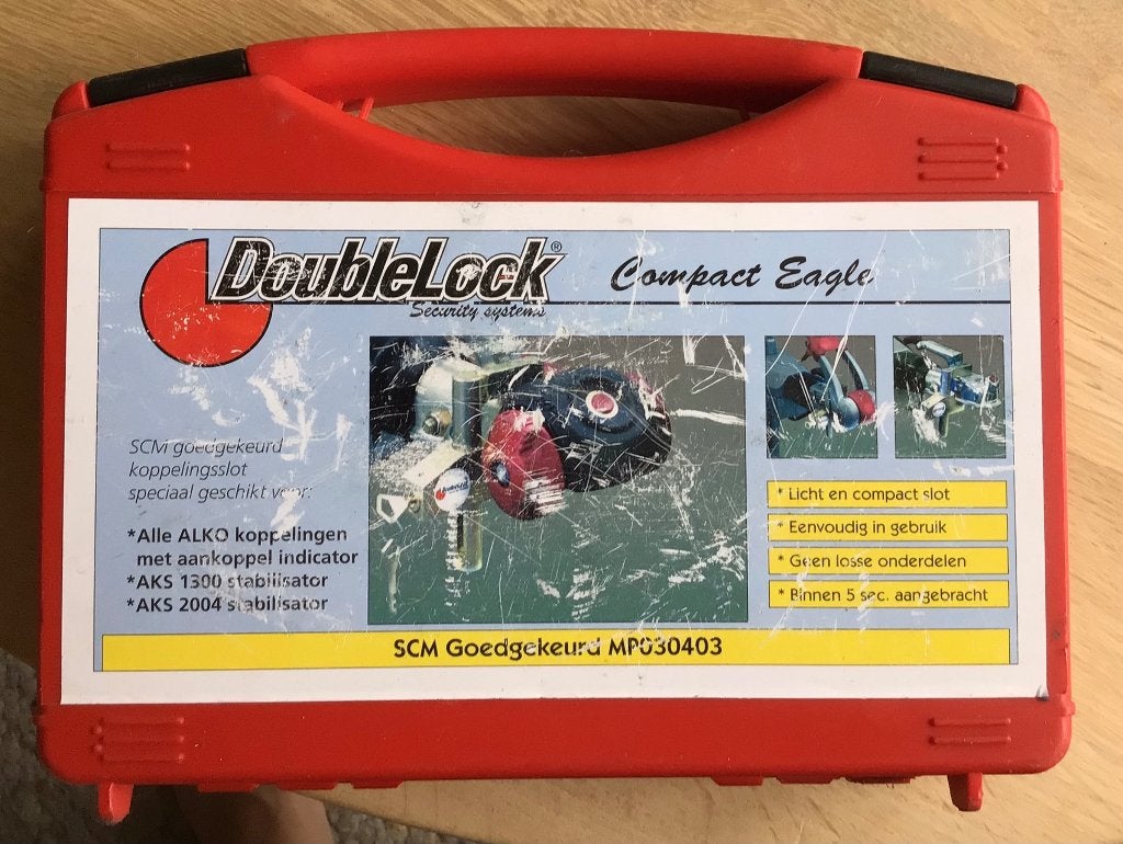 Doublelock Compact Eagle, Caravans en Kamperen, Kampeeraccessoires, Gebruikt, Ophalen of Verzenden