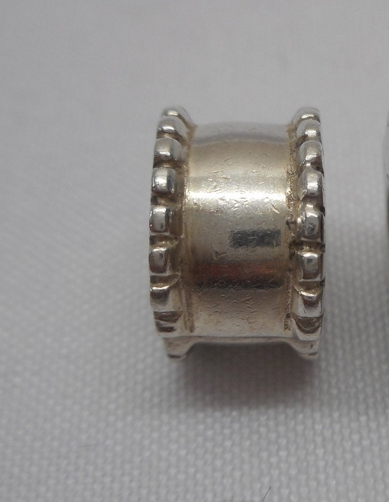 Zilveren Pandora clip bedel nr.300, Verzenden, Pandora, Zo goed als nieuw, 1 bedel