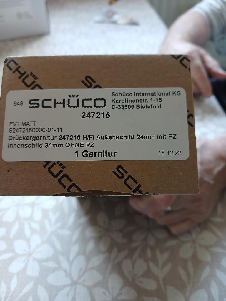 Deur krukken, Ophalen, Zo goed als nieuw, Rvs, Slot