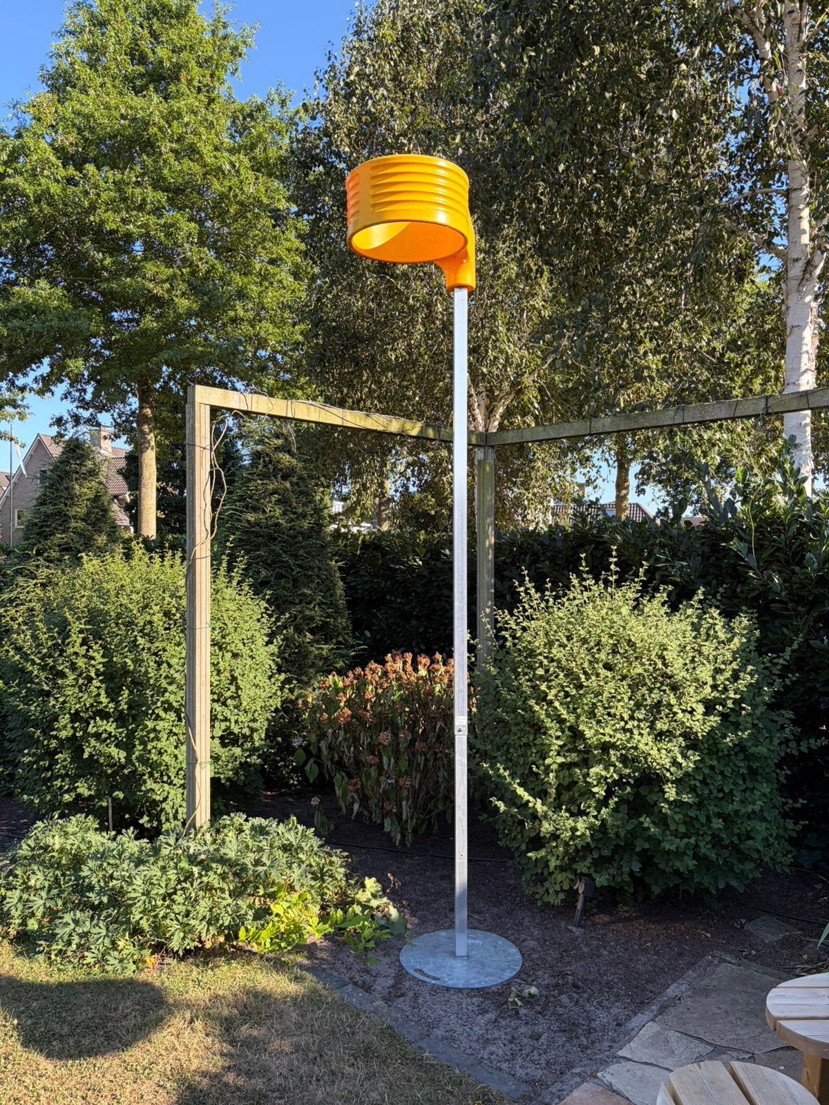 Korfbalpaal in hoogte verstelbaar, Sport en Fitness, Korfbal, Ophalen, Zo goed als nieuw, Korf of Paal