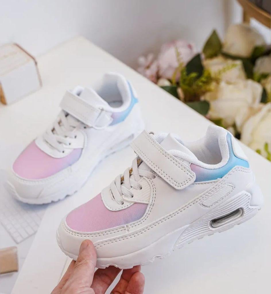 Sneakers regenboog - wit mt 26, Meisje, Schoenen, Nieuw, Ophalen of Verzenden
