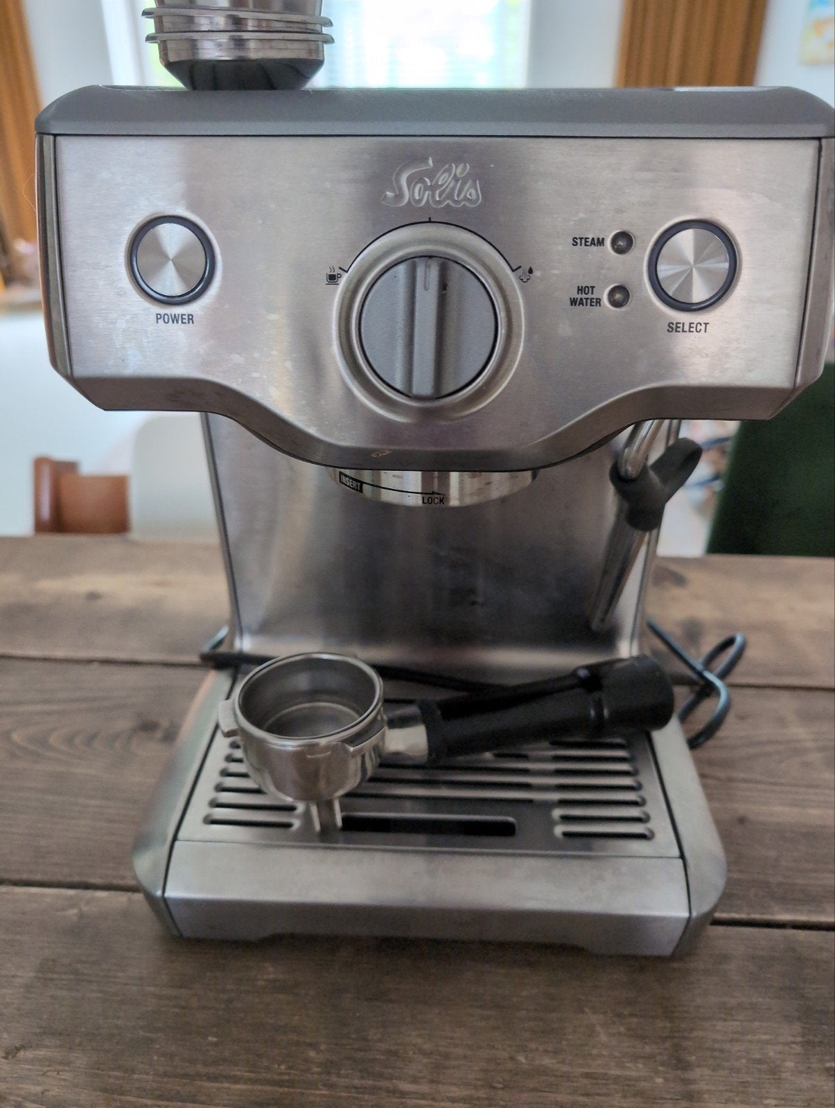 Solis Barista Perfetta Plus Espressomachine, Witgoed en Apparatuur, Koffiezetapparaten, Gebruikt, Espresso apparaat, Gemalen koffie
