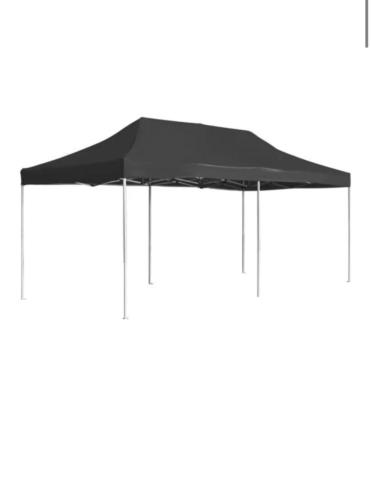 Partytent professioneel inklapbaar aluminium antraciet nieuw, ., Nieuw, ., .