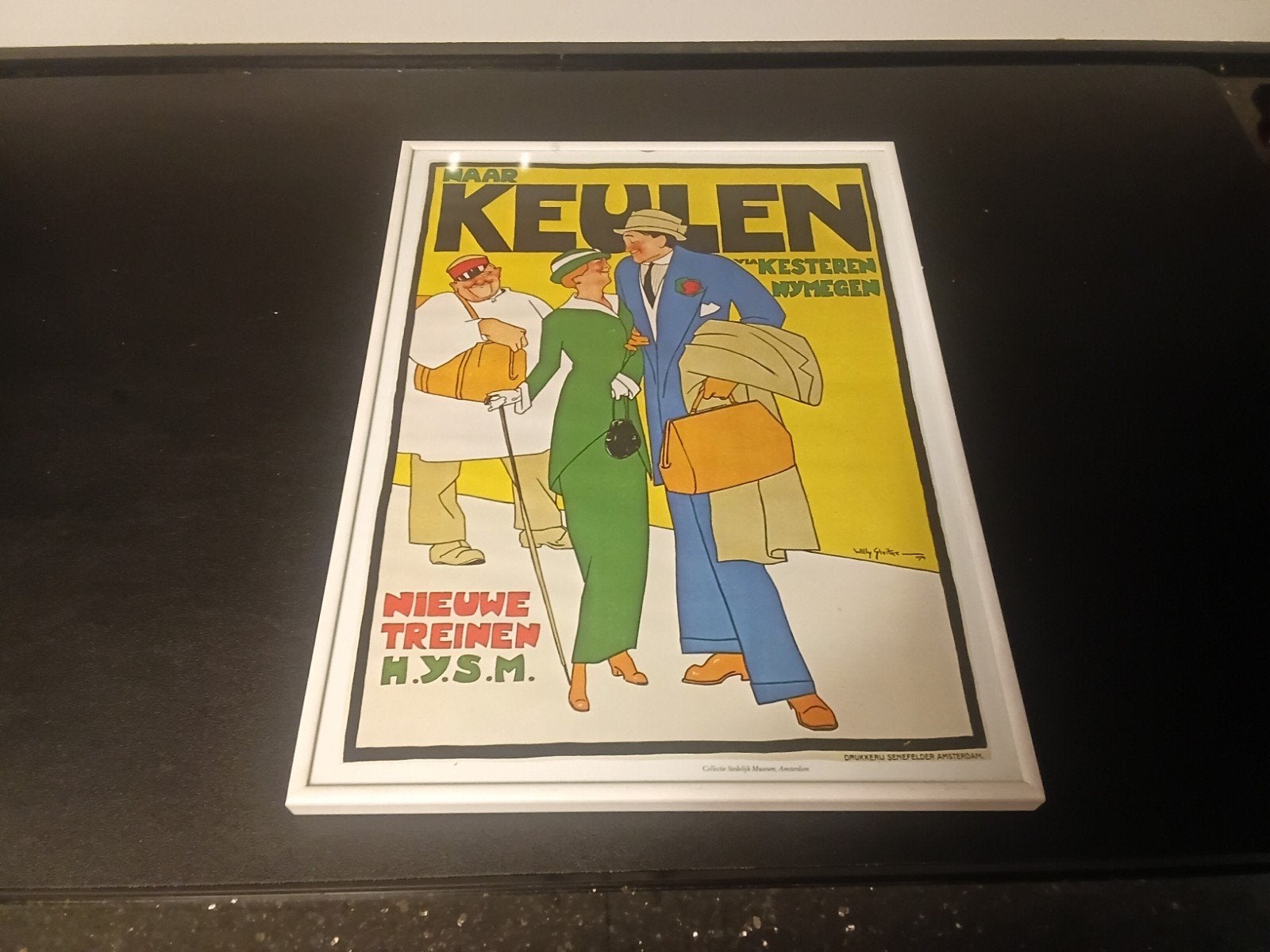 Vintage Poster: Naar Keulen - Willy Sluiter 1914, Ophalen of Verzenden