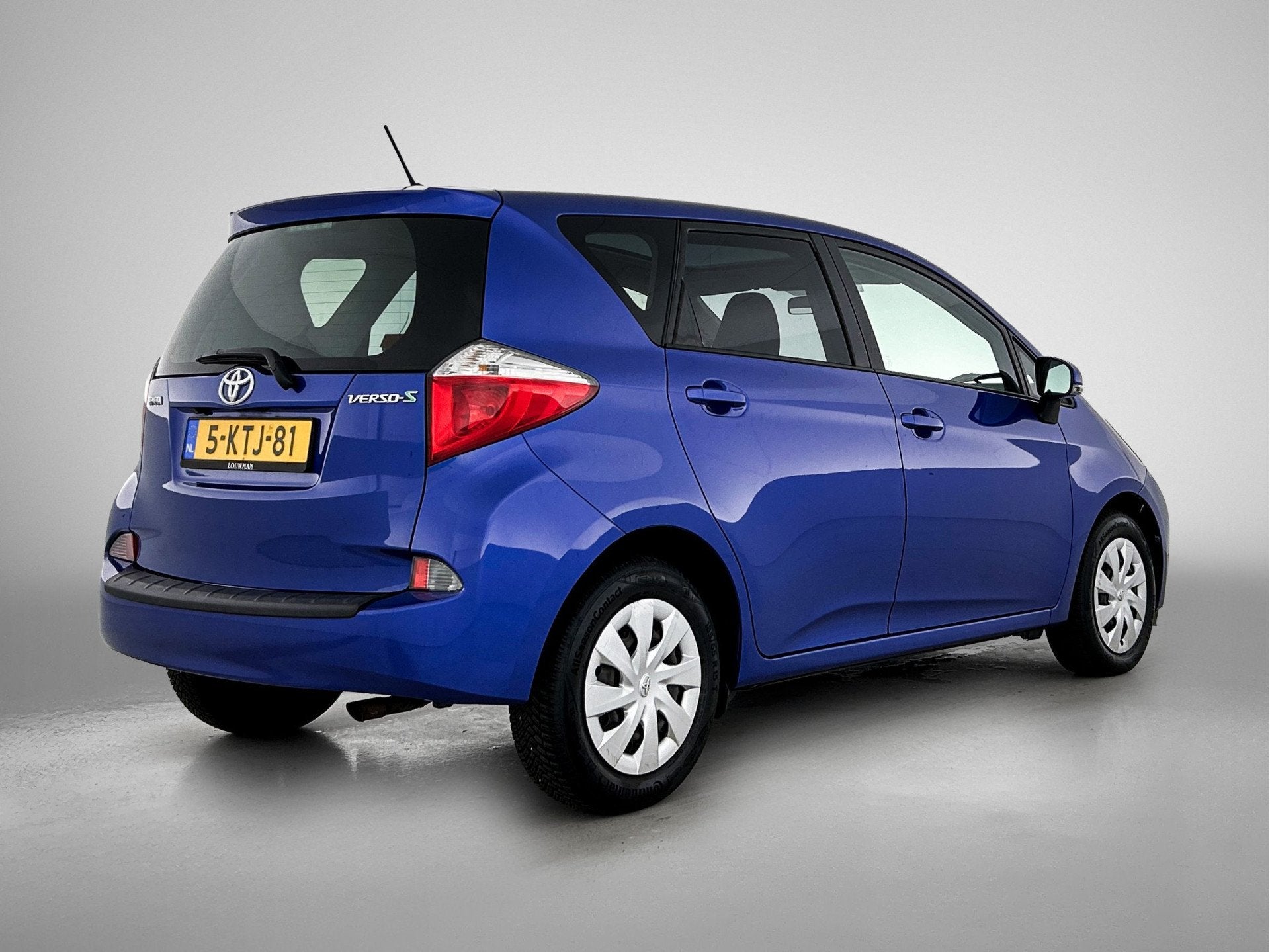 Toyota Verso-S 1.3 VVT-i Aspiration | Pano | Bluetooth | Air, Auto's, Voorwielaandrijving, Stof, Gebruikt, Zwart