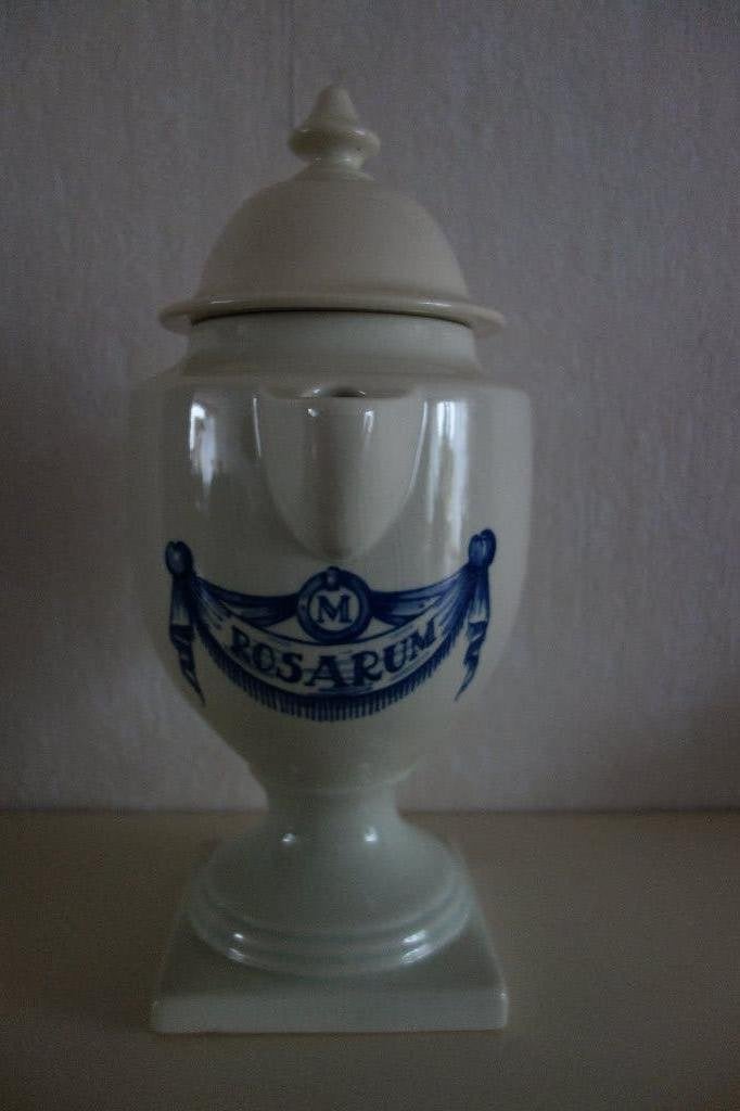 Apotheekpot met deksel en schenktuit., Ophalen of Verzenden