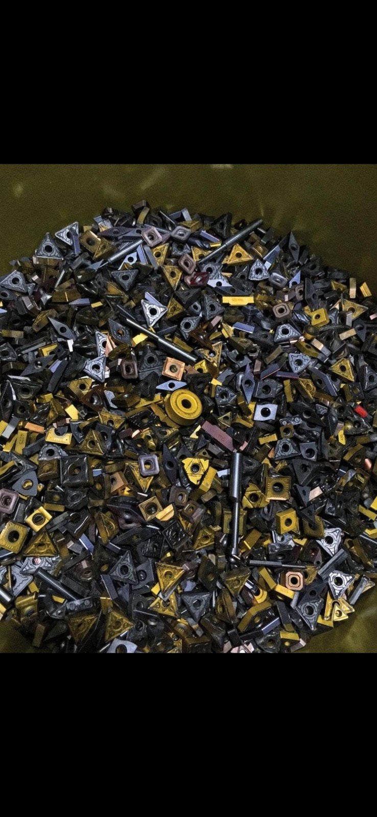 Inkoop Hardmetaal, Widia, VHM 55€ kg, Ophalen, Gebruikt, Overige metalen