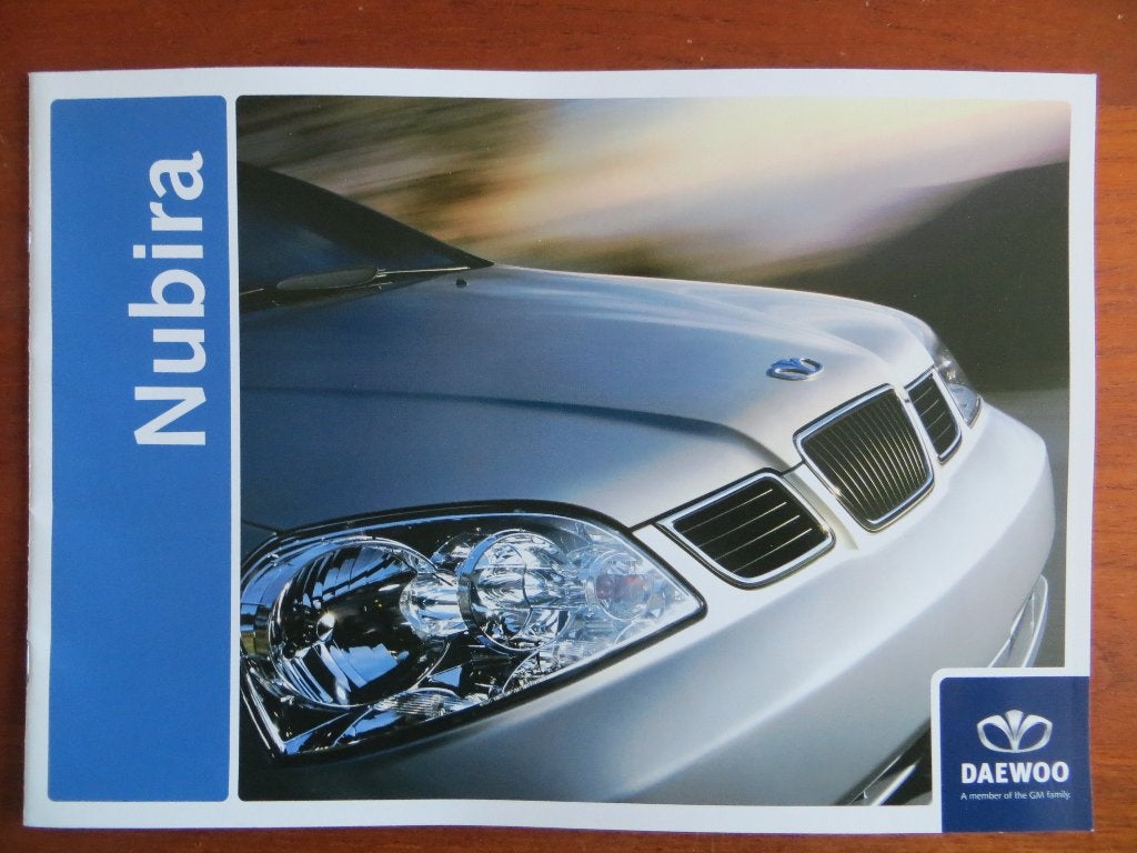 Daewoo Nubira (2004) met bijlage: kleurenkaart, Ophalen of Verzenden, Nieuw, Overige merken