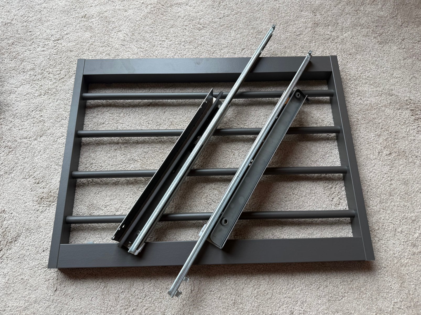 IKEA Komplement 50x58cm (donkergrijs), Huis en Inrichting, Kasten | Overige, Ophalen, Gebruikt
